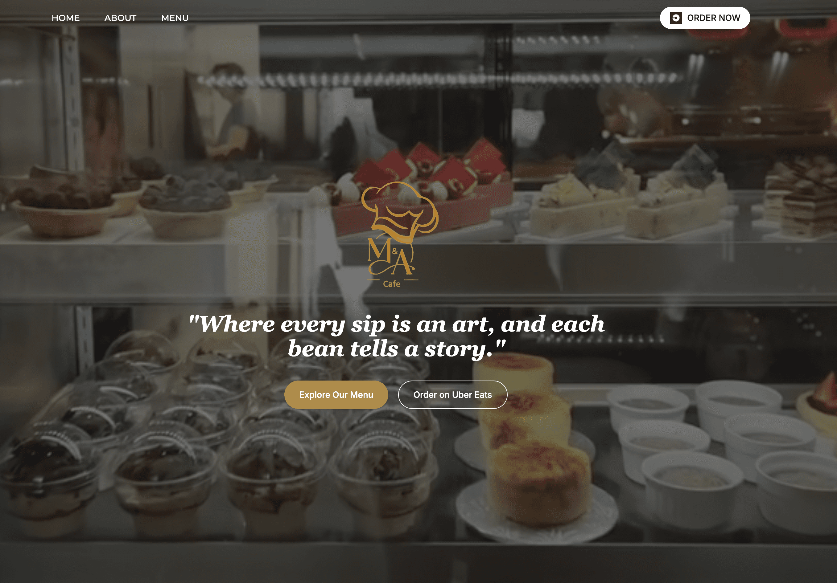 M&A Café website preview